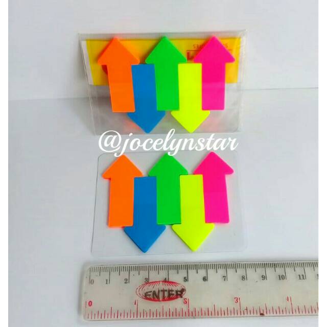 

{Plastik} Sticky notes/sticky page makers bentuk panah