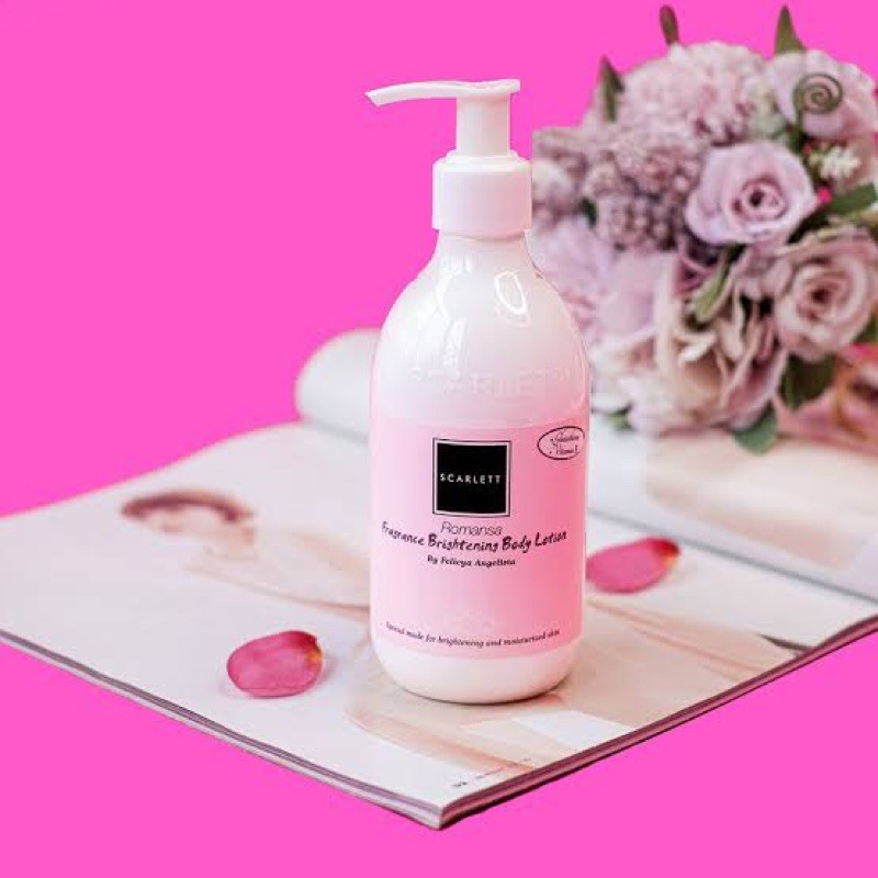 Scarlett whitening Body lotion varian Romansa