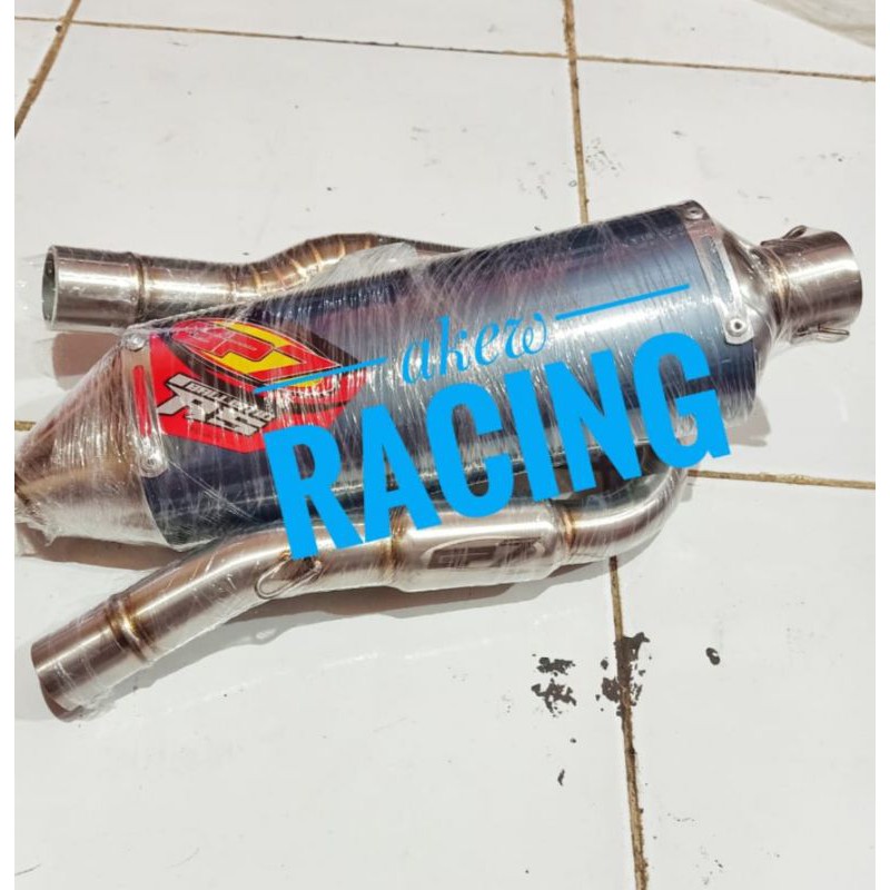 Knalpot GP 7 Original balestik RS Bore Up,KLX Dtracker