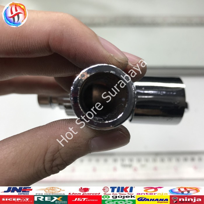 Kran Air Keran Taman 1/2 Inch CAB Engkol Daun Kuningan