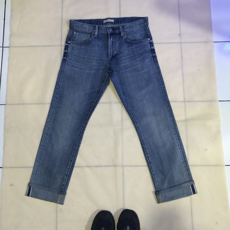 Jeans Uniqlo selvedge second original
