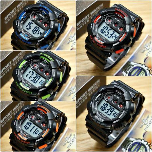 jam tangan sport jam tangan pria jam tangan digital