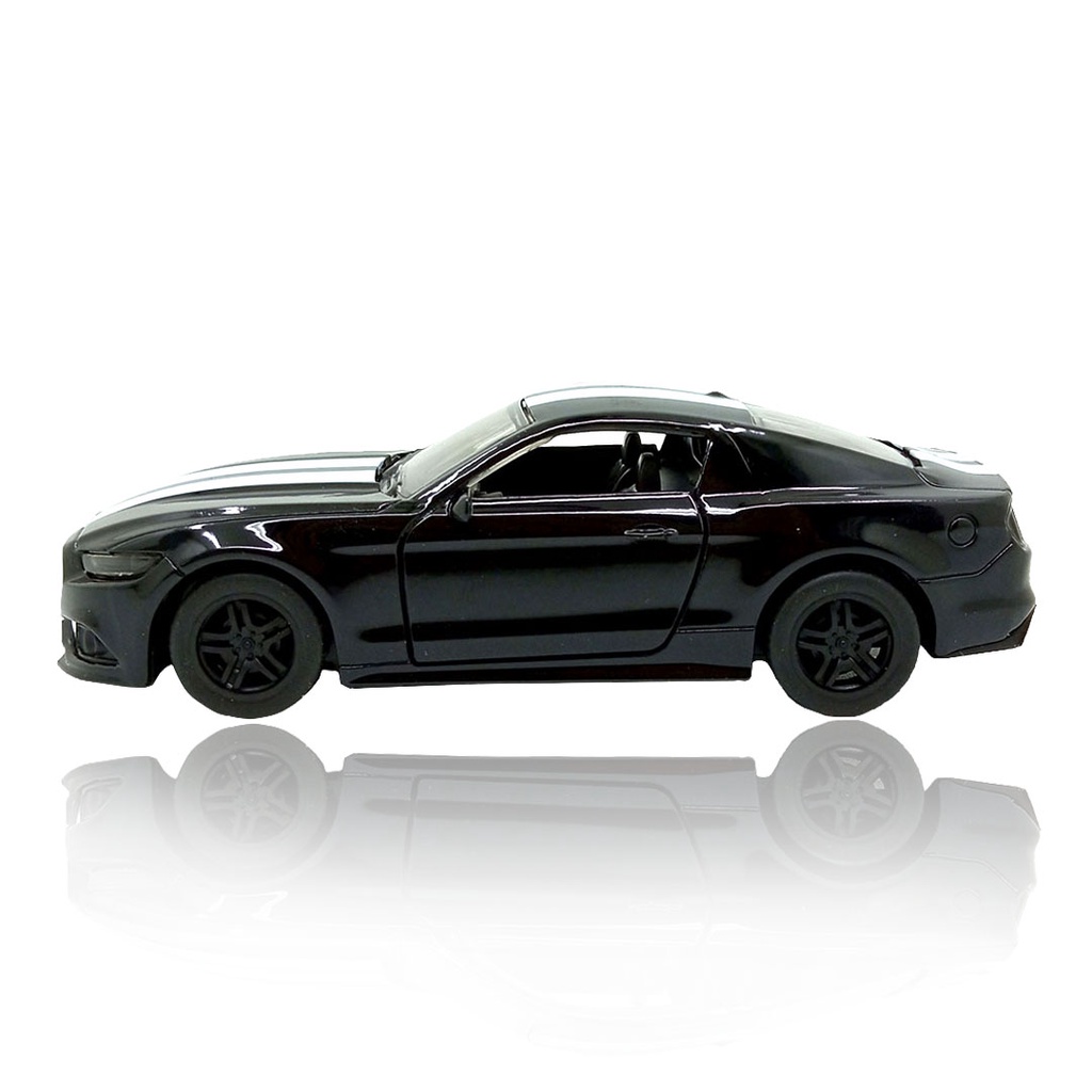 Toy Addict F0rd GT Mustang Sport Car Hitam Diecast Mainan Mobil Balap