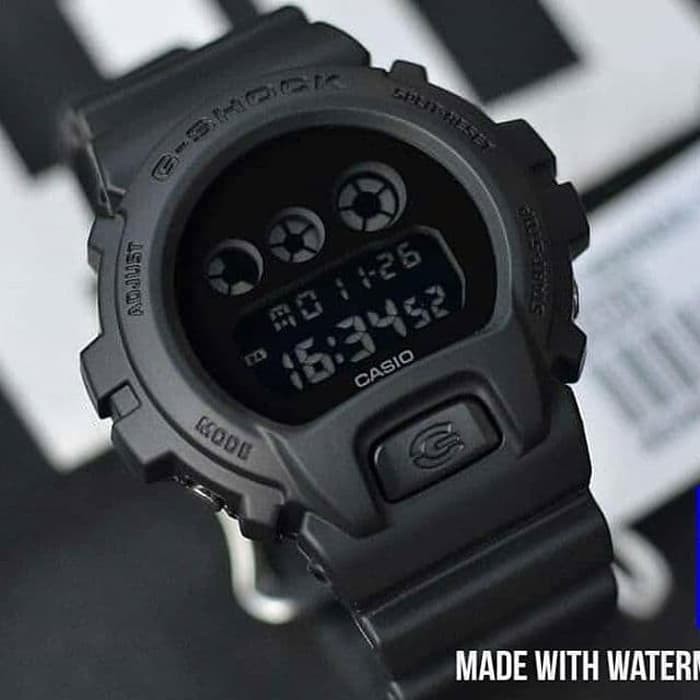 Casio G-Shock DW-6900BBA-1DR Digital Dial Black Resin Strap