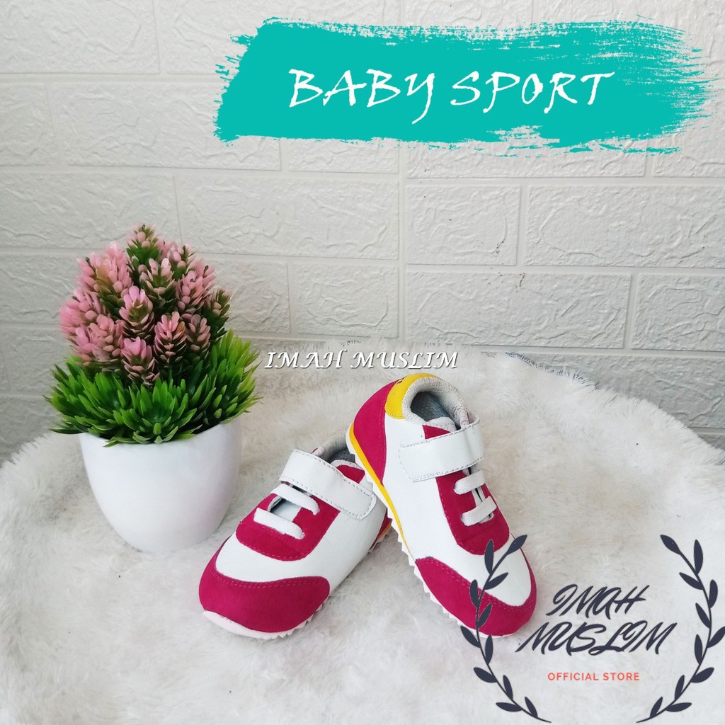 BABY SHOES/SEPATU BAYI SPORT MODEL PEREKAT UNTUK USIA 6-12 BULAN PRIA DAN WANITA MURAH BISA COD