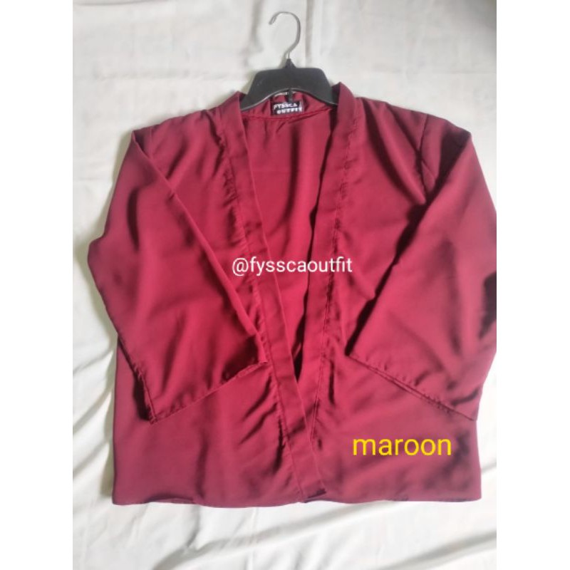 kimono outer lengan panjang / cardigan kimono premium