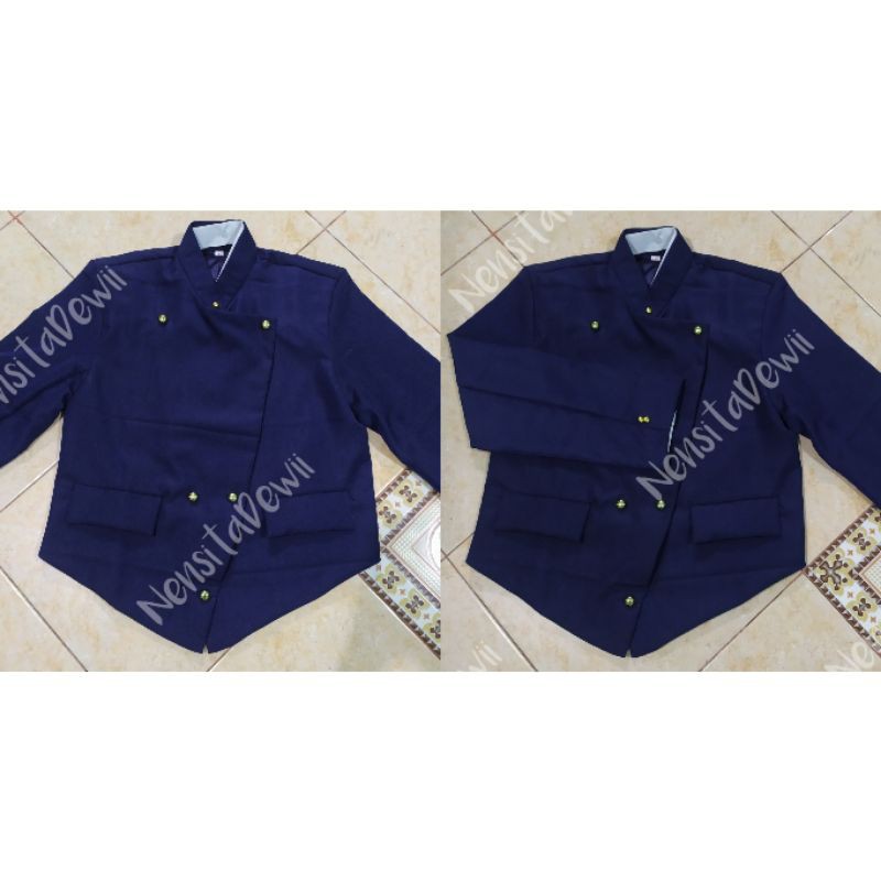 Beskap Solo / Warna Navy (Biru Dongker)