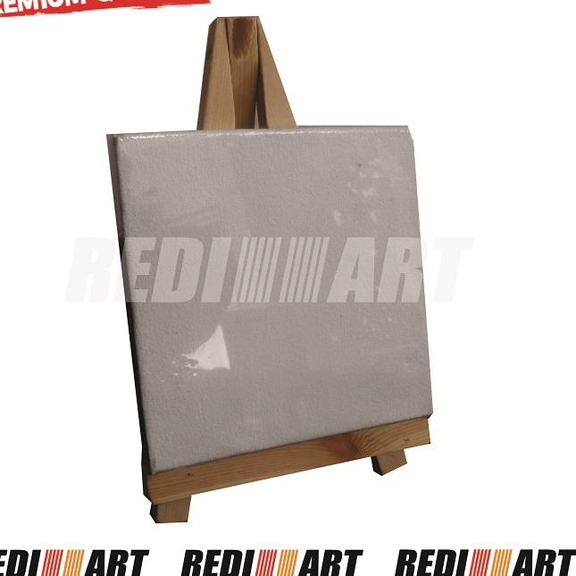 

Ready Banyak Kanvas Lukis Mini 15x15 cm + Easel