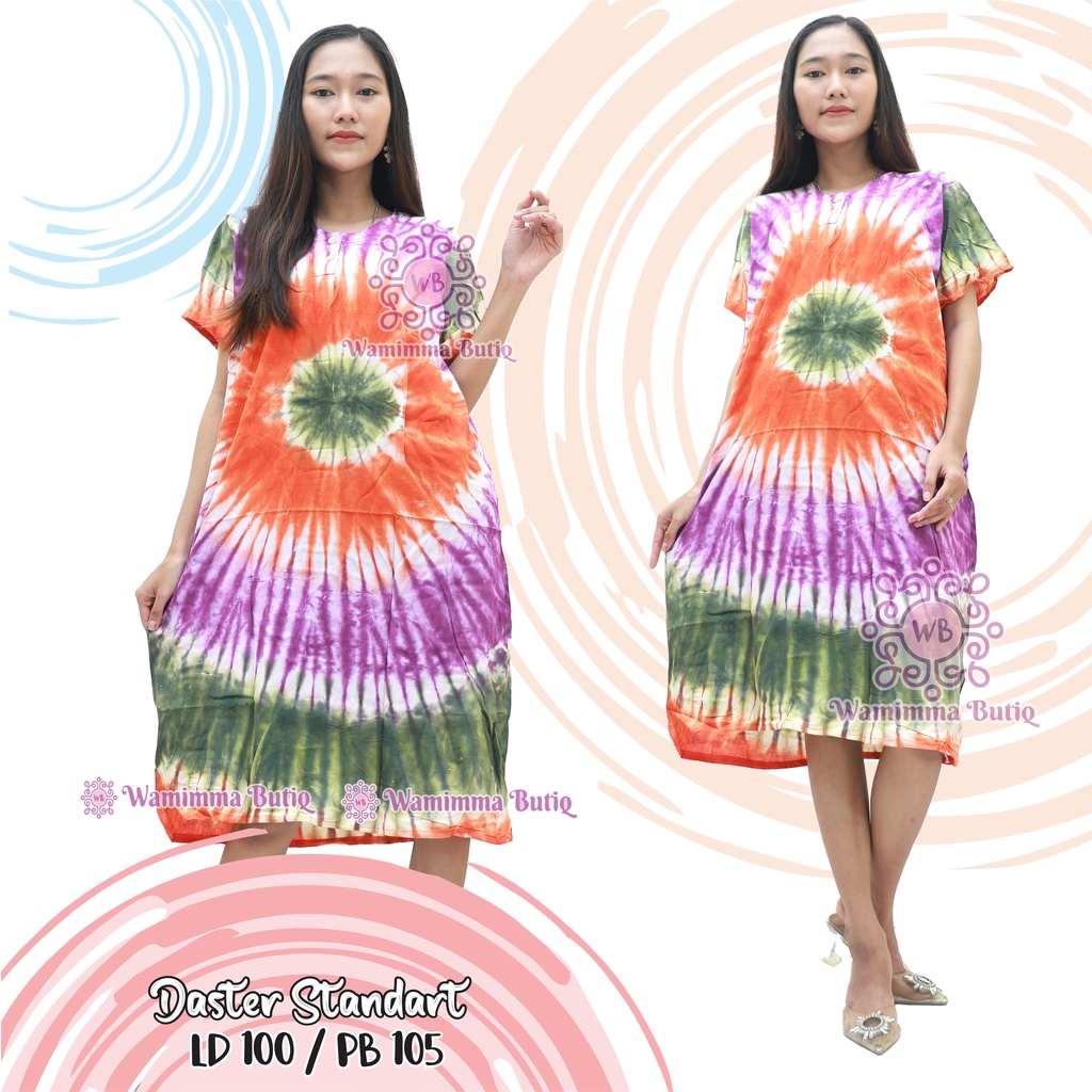 Daster Batik Murah Baju Tidur Batik Murah Adem Nyaman Daster Batik Pekalongan Daster Yukensi-Pelangi2-UOH