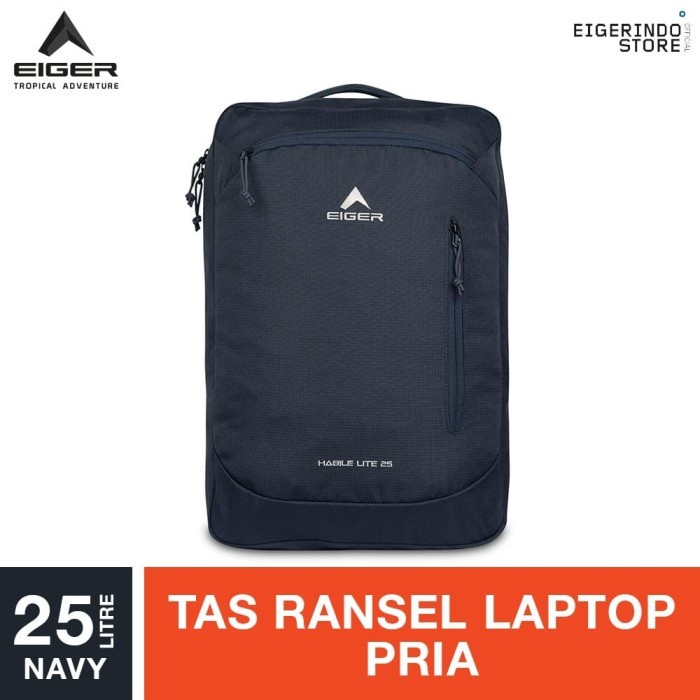 Tas Eiger Habile Lite Laptop Backpack 91000 5073 Navy 25L ORIGINAL