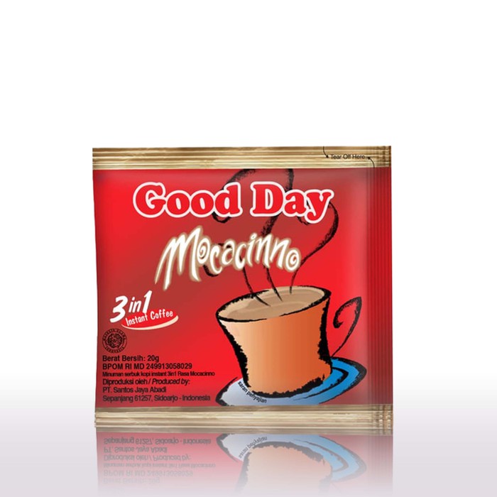 

Good Day Mocacinno Kopi Instan 3in1 10x20gr