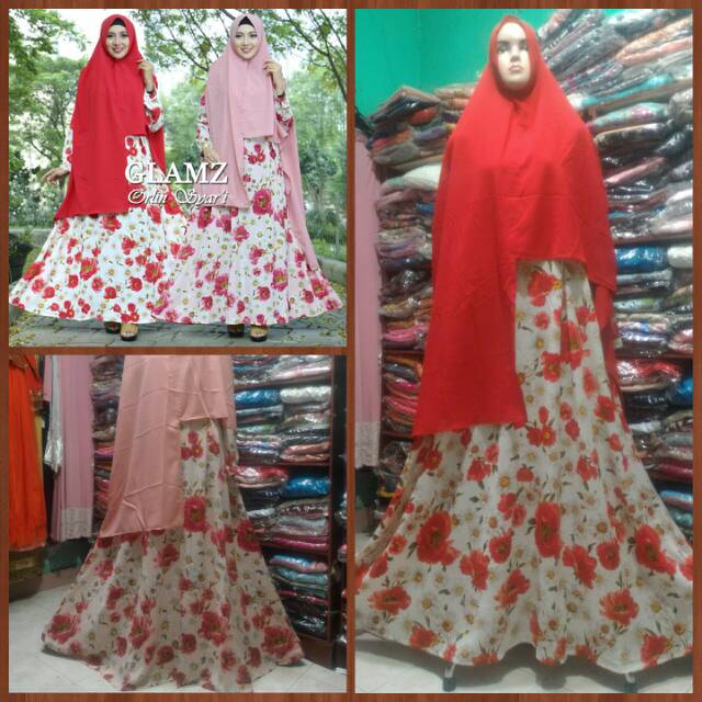 Gamis Bubble Pop Orlin Syar'i