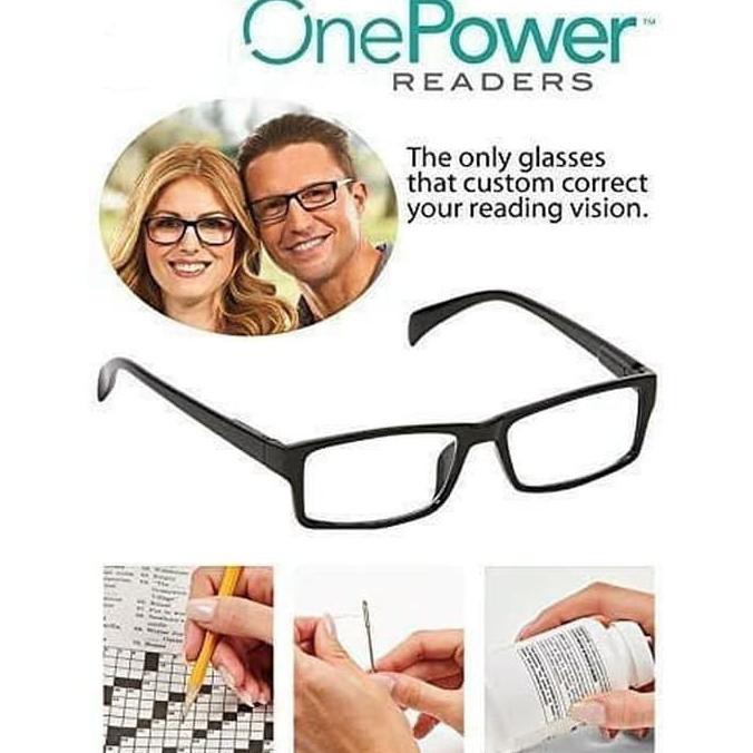 KACAMATA BACA AUTO FOCUS FRAME OVAL / MODEL KOTAK IMPORT ONE POWER READER
