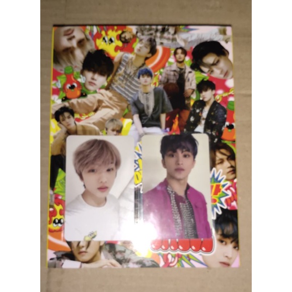 (BACA DESC) 1ST Fullalbum NCT DREAM HOT SAUCE CHILLING VERS UNSEALED FULLSET PHOTOCARD MARK PC CAFE 