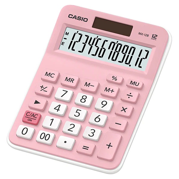 

Kalkulator Calculator Casio MX-12B MX-12 MX 12 B Pink - Desktop 12 Digit