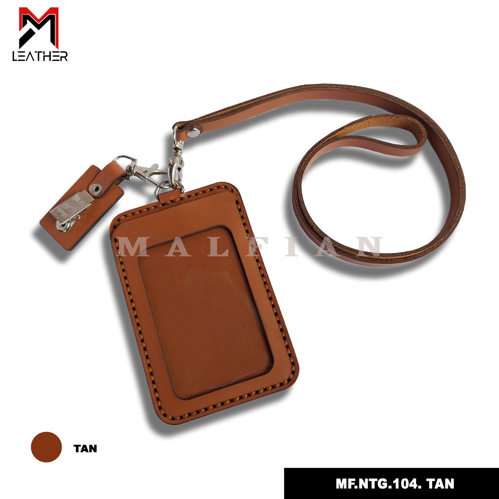 

Id Card Kulit Asli Holder Name Tag Leather Id Card Kulit MF.NTG.104