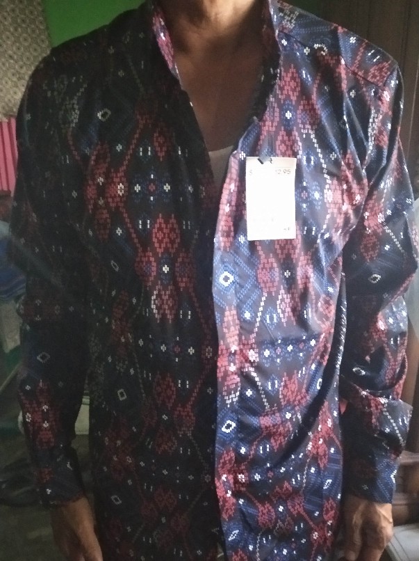 Kemeja Batik Pria Lengan Panjang Exclusive Kemeja Batik Cowok Kerja Kantoran Batik Stretch 1010