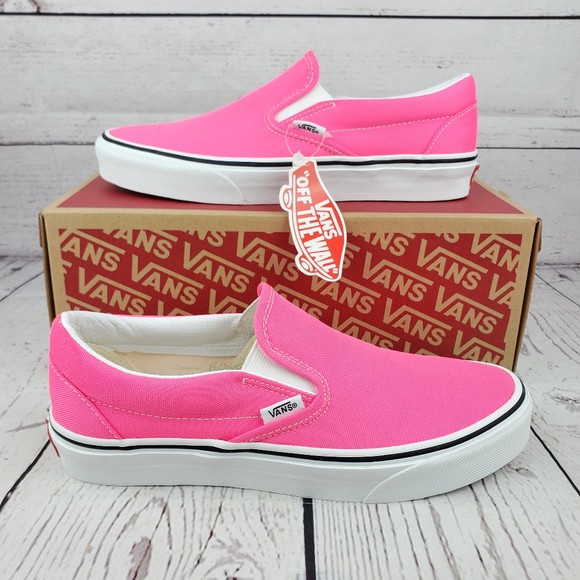 all pink slip on vans