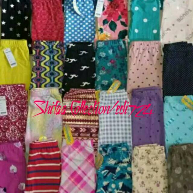 Legging / Celana Leging Murah / Celana Legging Anak Size S. M. L. XL usia 1 - 10 Tahun