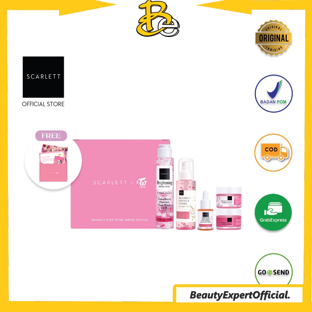 ⭐ Beauty Expert ⭐ SCARLETT Whitening x TWICE Limited Edition - Brightly Ever After &amp; Acne Care Series