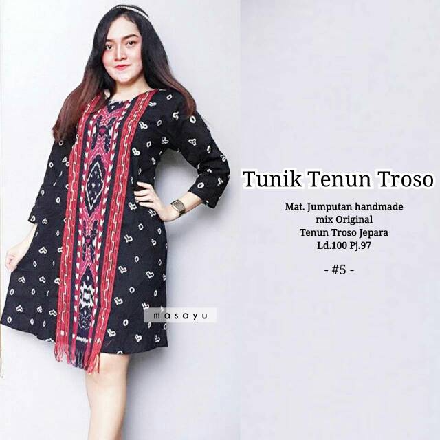 Tunik tenun troso