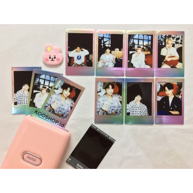 [ READY ] BTS POLAROID INSTAX FUJIFLIM ASLI || POLAROID BTS Pajamas Live Zoom Meeting with Army || O