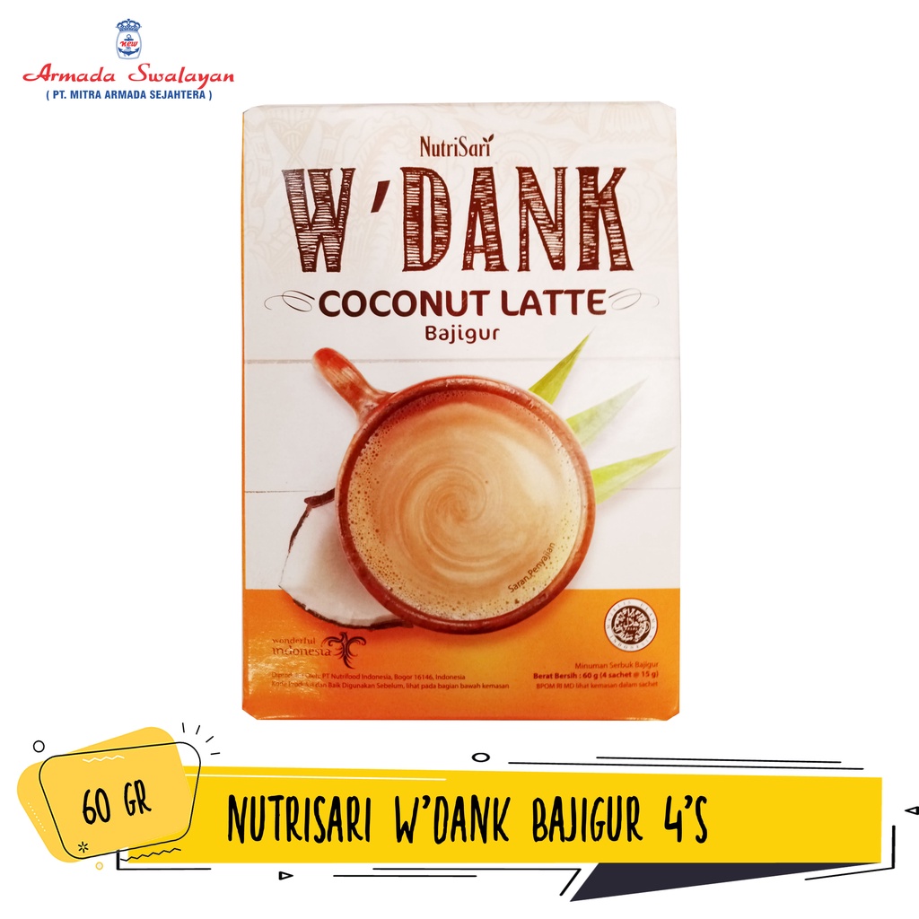 

Nutrisari W'dank Bajigur 4's