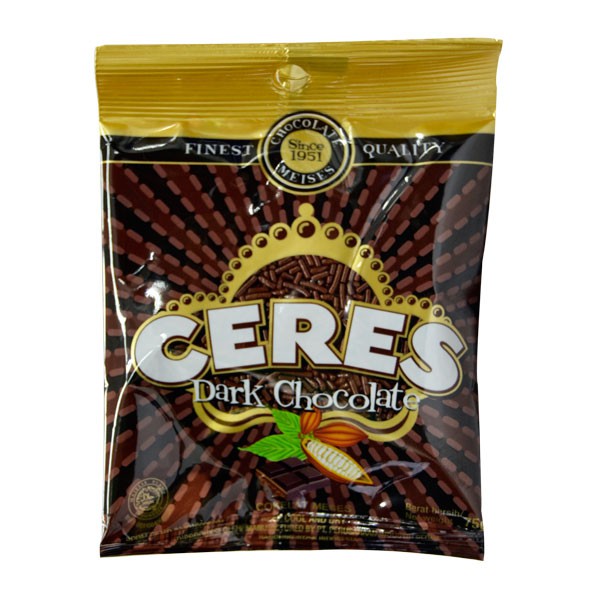  Ceres  Meises Dark Chocolate 75G Shopee Indonesia