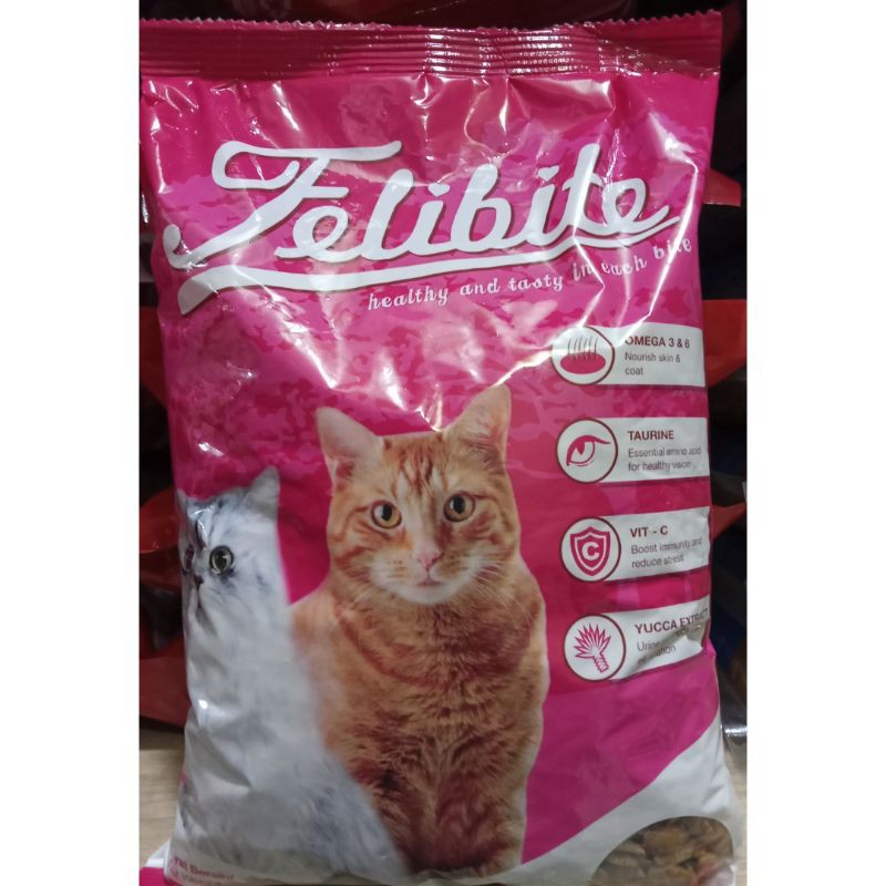 Felibite Healty and Tasty Makanan Kucing Repack 500gr