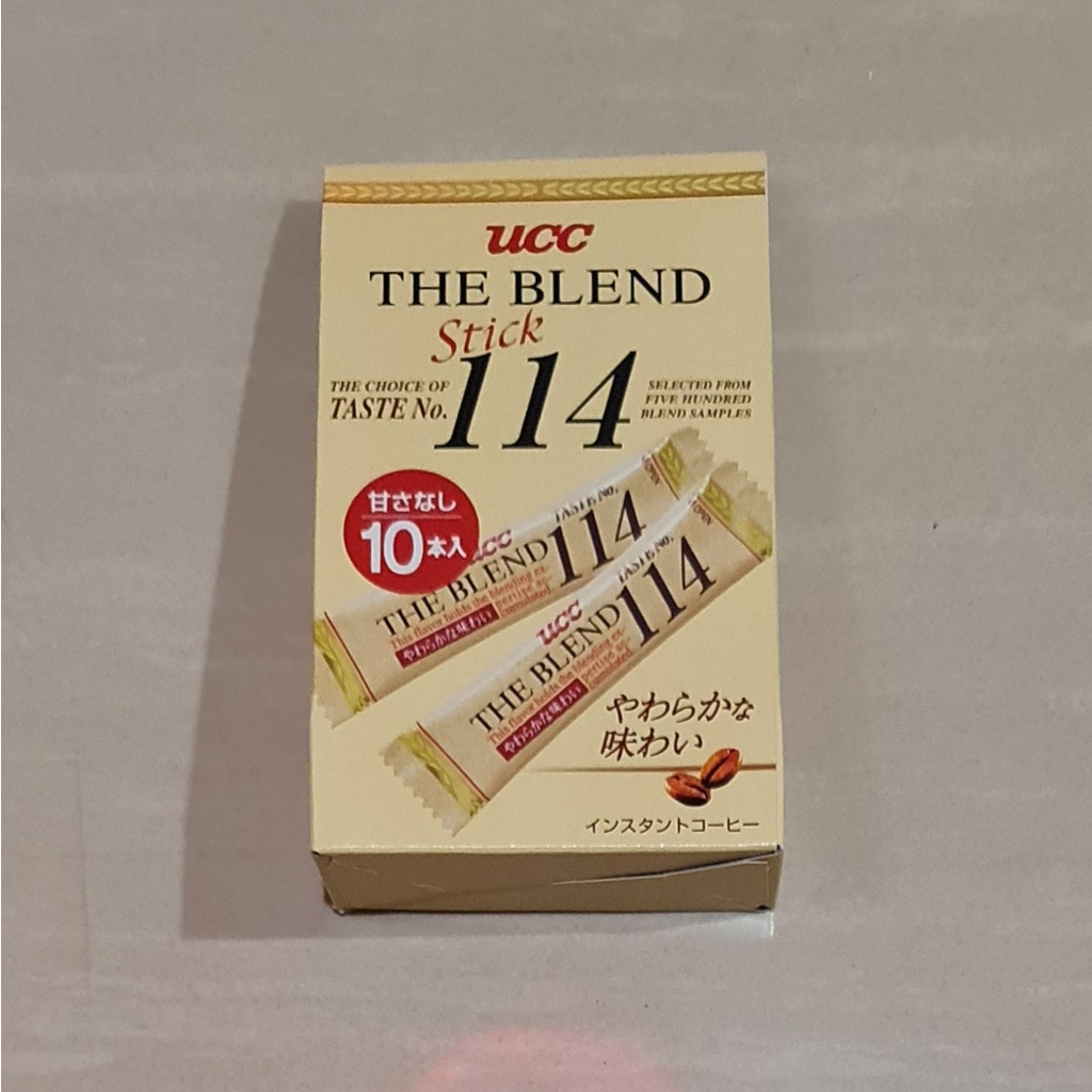 UCC Ueshima Coffee Blend 114 Instant Coffee 10 x 2 Gram