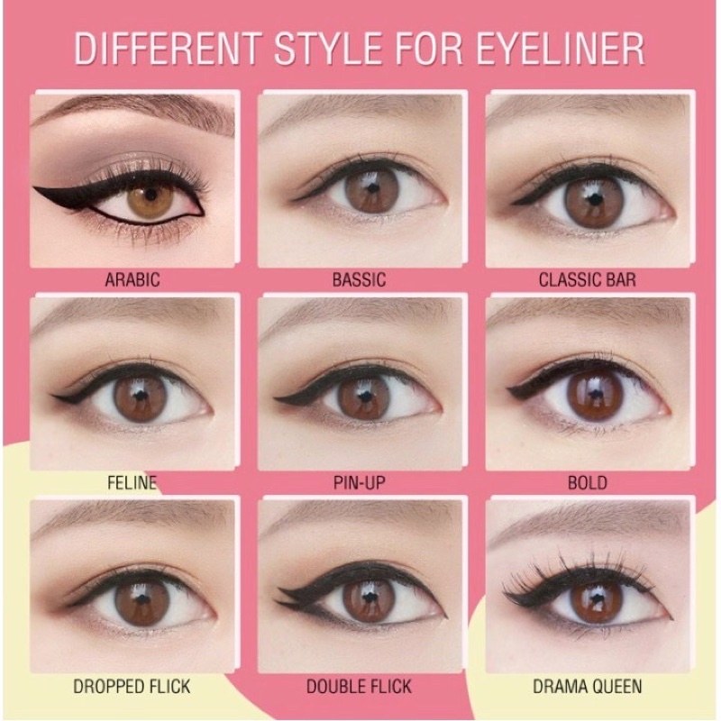 Pinkflash Eyeliner Oh My Line Waterproof / PF-E01