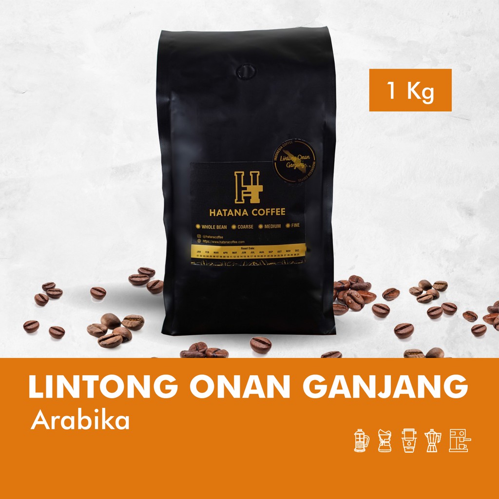 

Kopi Arabika Lintong (Onan Ganjang) - Roasted Bean - 1 KG