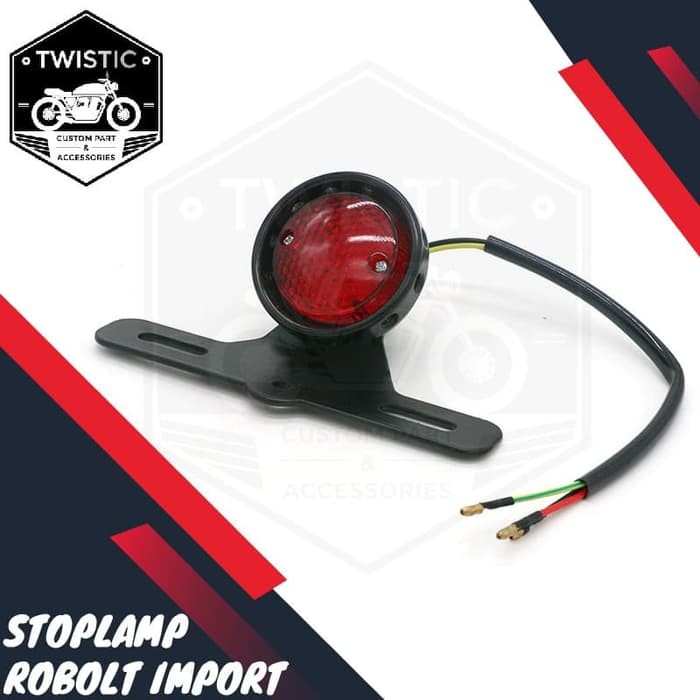 Stoplamp Soniq Lampu Classic Caferacer Japstyle Kawasaki W175 CB