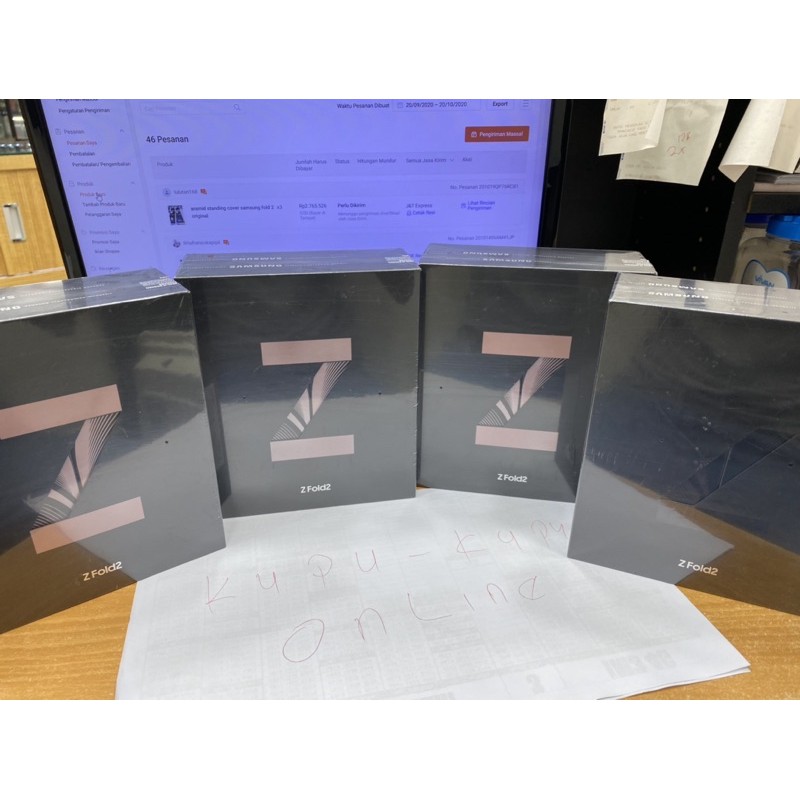 samsung galaxy Z FOLD 2 12GB/256GB resmi SEIN