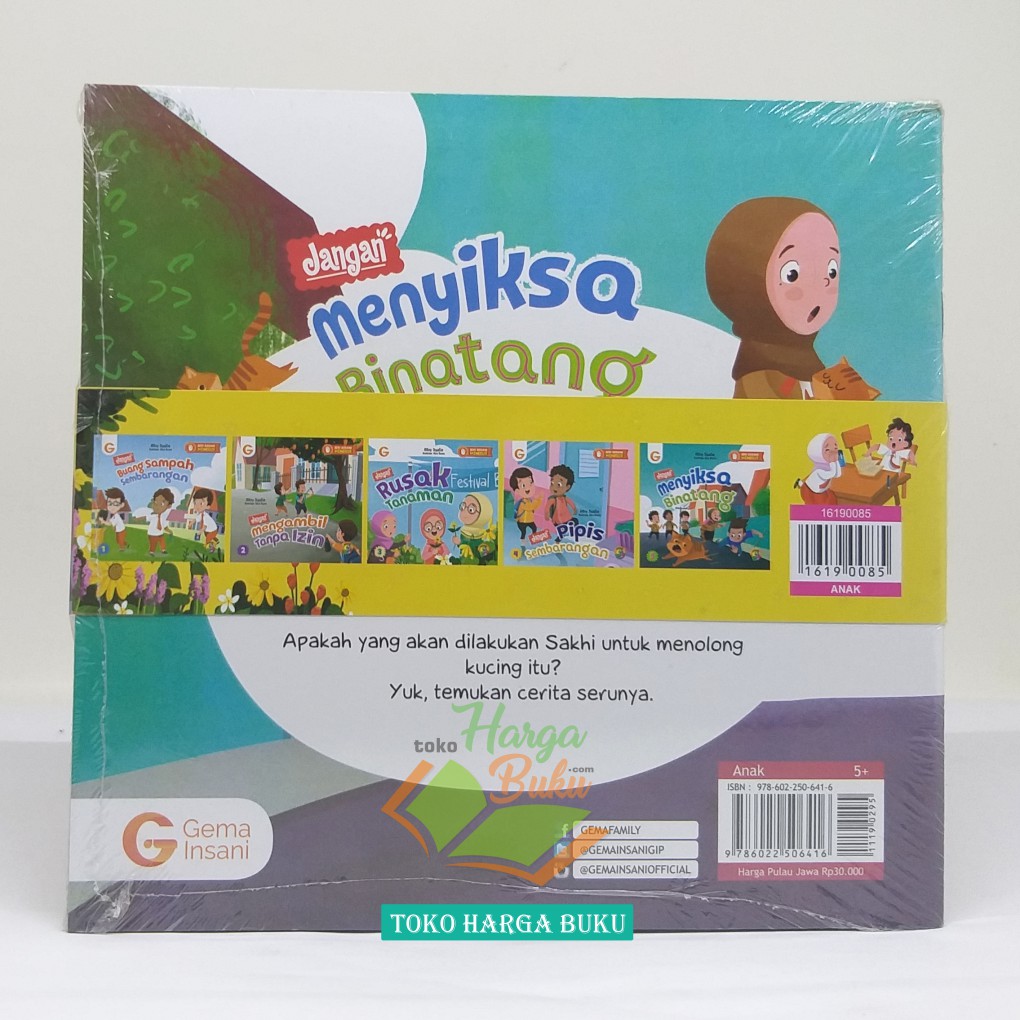 Seri Berani Menegur KOMPLIT 1 SET ISI 5 BUKU Penerbit Gema Insani Press