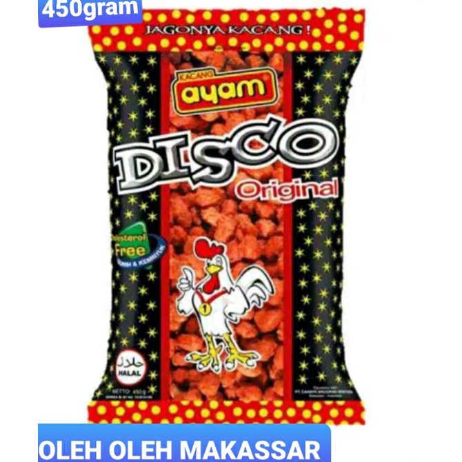 

Kacang Ayam Disco 450Gram - Oleh Oleh Makassar