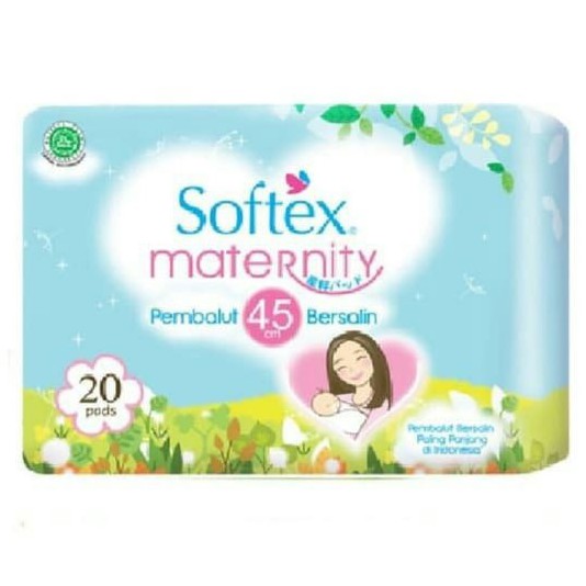 Softex Maternity Pembalut Bersalin Nifas Ibu Melahirkan Panjang 45 cm