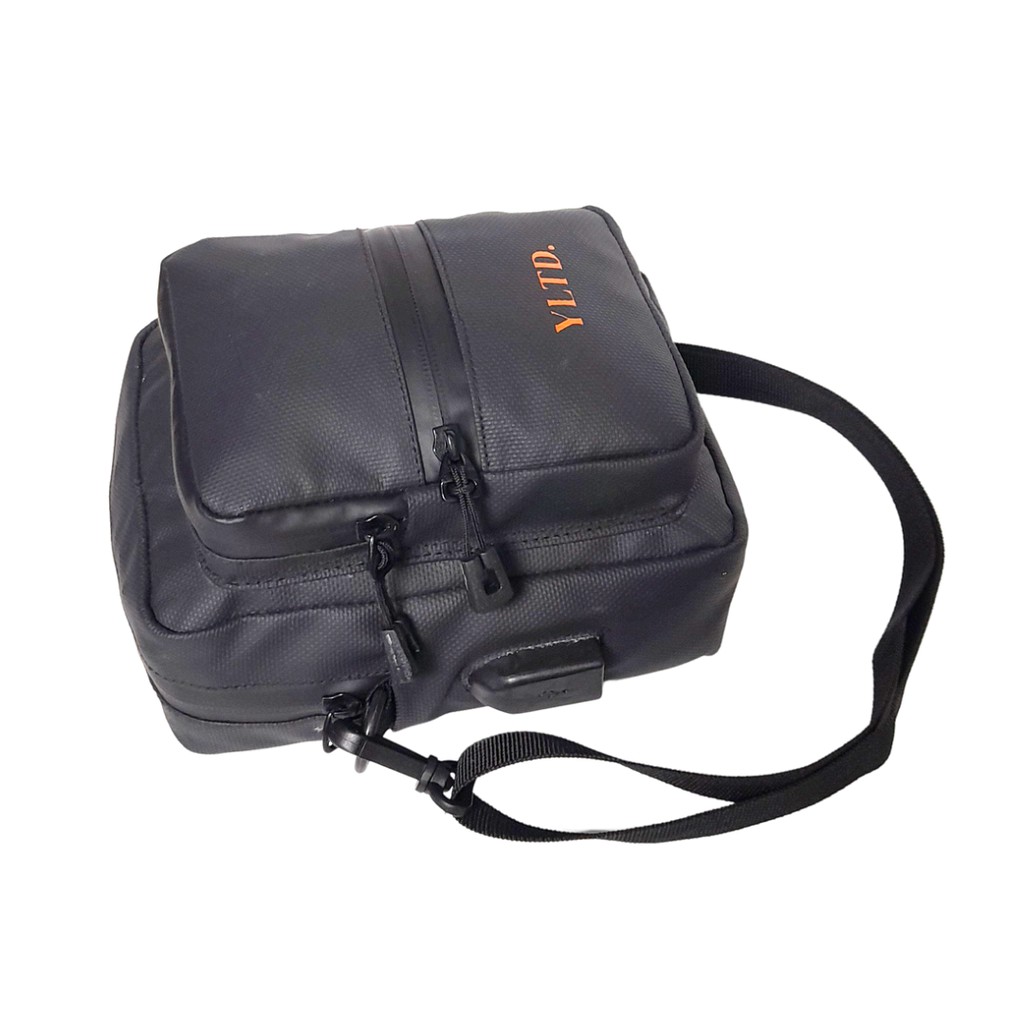 Tas Selempang Mini Pria Wanita ANTI AIR Full USB Dan Earphone Termurah