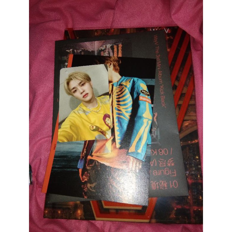 [booked] ALBUM WAYV KICK BACK PHOTOCARD KUN SET