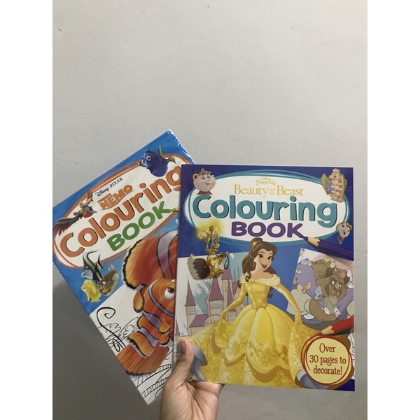 

disney coloring book / buku gambar anak / buku gambar disney