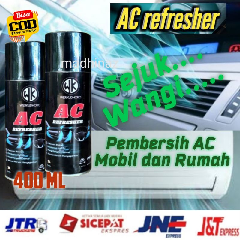 Ac refresher mobil Wk/ pembersih ac rumah /evaporator/penyegar udara/pengharum ac/ac cleaner