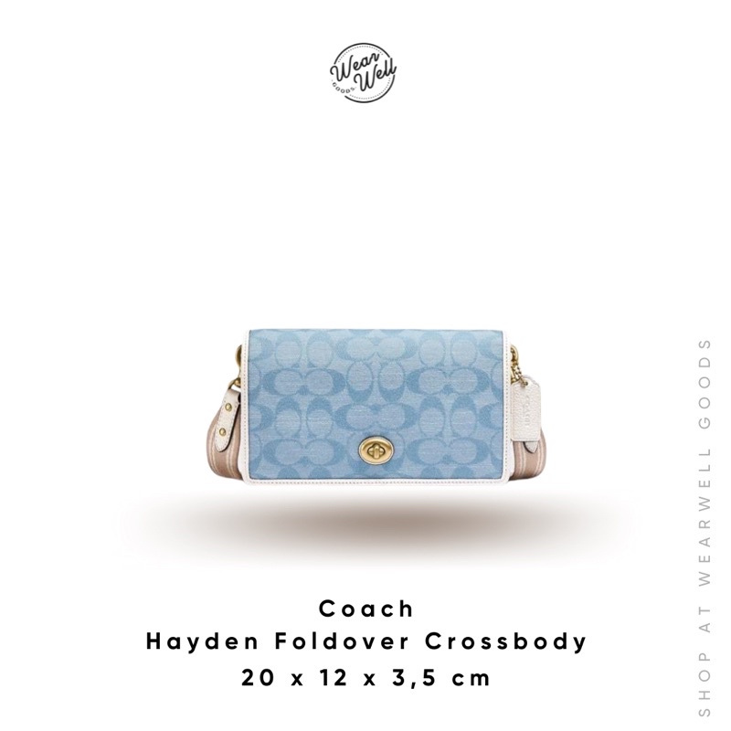 Coach hayden foldover crossbody