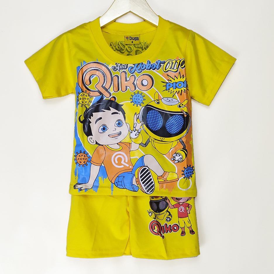 Kekinian.. SETELAN RIKO THE SERIES | BAJU KAOS ANAK LAKI LAKI DAN PEREMPUAN ZAK