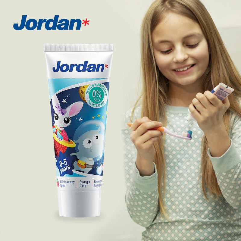 Jordan Pasta Gigi Odol Bayi Anak Oral Care Kids Toothpaste Step 1 (0-5 Tahun)