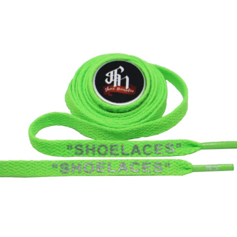 &quot;SHOELACES&quot; Reflective 3M - Memantulkan Cahaya - Tali Sepatu - Shoelaces - Laces 100CM &amp; 125CM