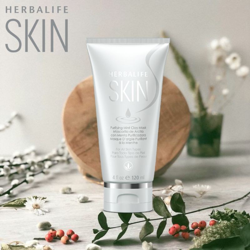 Herbalife Skin Purifying Mint Clay Mask Herballife Indonesia