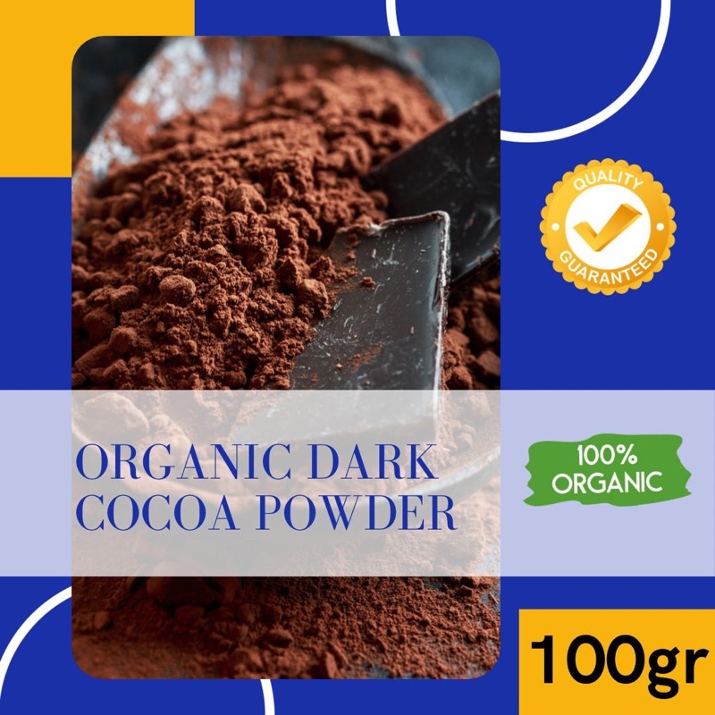 Organic Dark Cocoa Powder 100gr || Coklat Bubuk