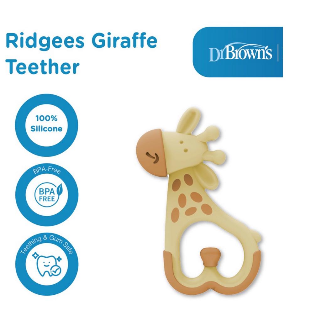 Dr.Brown's Massaging Teether &quot;Ridgees&quot; - Giraffe / Gigitan Bayi / Teether / Mainan Bayi Dr Brown