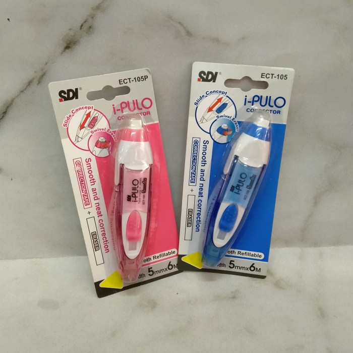 

Murah Tip-Ex Kertas Sdi Ect-105 Bergaransi