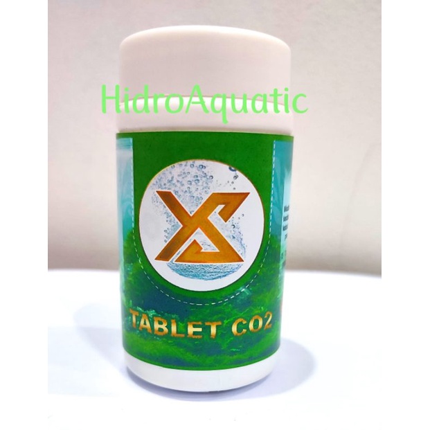 PROMO ISI 100 TABLET CO2 AQUASCAPE / TABLET EFFERVESCENT / OKSIGEN / KEBUTUHAN AQUARIUM / TABLET CO 2 PER BOTOL ISI 100 / PERAWATAN AKUARIUM